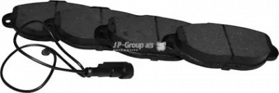 JP GROUP 1563602710 -  Комплект тормозных колодок, дисковый тормоз